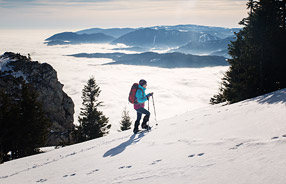 Raxalpe na sněžnicích